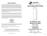 Germ Guardian Smart Air Purifier CDAP4500 Manual de usuario