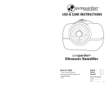 Guardian Technologies Ultrasonic Humidifier: Model H4500 El manual del propietario