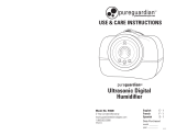 Guardian Technologies Ultrasonic Digital Humidifier: Model H4600 El manual del propietario