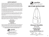 Guardian Technologies Ultrasonic Humidifier: Model H925 El manual del propietario
