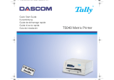 Tally Dascom T5040 Guía de inicio rápido