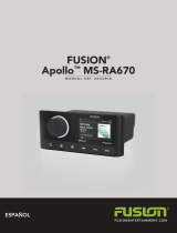 Fusion Fusion MS-RA670, Marine Stereo, OEM Manual de usuario