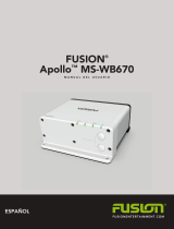 Fusion Fusion Apollo WB670 Manual de usuario