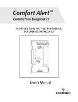 Emerson Comfort Alert 543-0071-00 Manual de usuario