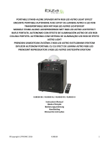 Ibiza Sound KUBE60-BL El manual del propietario