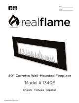 Real Flame 1340 El manual del propietario