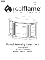 Real Flame 3850 El manual del propietario