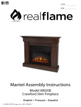 Real Flame 8020E-W El manual del propietario