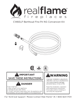 RealFlame C1460LP El manual del propietario