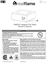 Real Flame C9812LP El manual del propietario