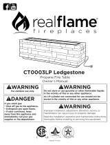 Real Flame CT003LP El manual del propietario