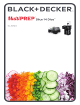 Black & Decker MultiPrep Slice'N Dice SL3000 Manual de usuario