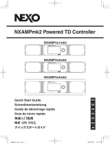 Nexo NXAMPmk2 Series Guía de inicio rápido