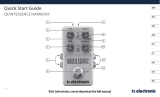 TCElectronic QUINTESSENCE HARMONY Guía de inicio rápido
