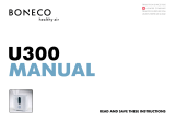 Boneco U300 Manual de usuario