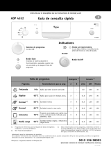 Whirlpool ADP 4552/5 WHM Program Chart