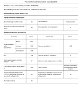 Whirlpool WQ9 E1L Product Information Sheet