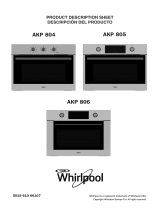 Whirlpool AKP 806/IX Program Chart