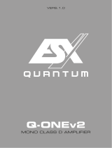 ESX Q-ONEv2 Manual de usuario