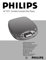 Philips AZ 7372 El manual del propietario