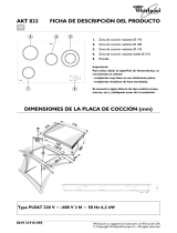 Whirlpool AKT 833/LX Program Chart