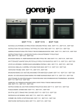 Gorenje BOP 7215 AB Instructions For Use Manual