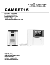 Velleman CAMSET15 Manual de usuario