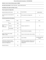 Indesit LR9 S2Q F X B Product Information Sheet