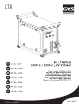 GYS MULTIWELD FV 220M-C El manual del propietario