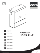 GYS GYSFLASH 15.24 PL-E El manual del propietario