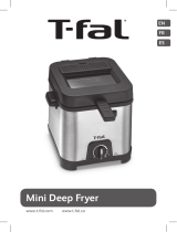 T-Fal Mini Deep Fryer El manual del propietario