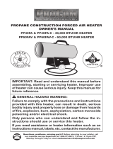 ProCom Heating PP40FA-C Manual de usuario