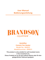 Brandson 304023 Manual de usuario