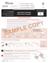 Pfister LG89-7NCB Guía de instalación