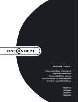 OneConcept Multidesk Comfort Manual de usuario