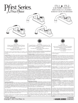 Black & Decker Price Pfister Pfirst Series Guía de inicio rápido