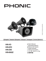 Phonic HN-10 Manual de usuario