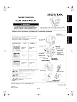 Honda GX25 El manual del propietario