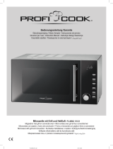 Profi Cook PC-MWG 1118 H Manual de usuario