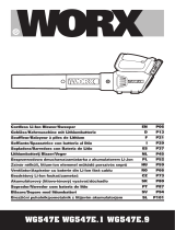 Worx WG547E Manual de usuario
