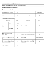 Indesit TIAA 10 V SI.1 Product Information Sheet