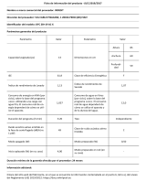 Indesit DFC 2B+19 AC X Product Information Sheet
