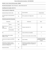 Indesit UI6 F1T S1 Product Information Sheet