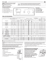 Indesit BTW S72200 SP/N Daily Reference Guide