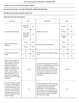 Indesit BI WDIL 751251 EU N Product Information Sheet