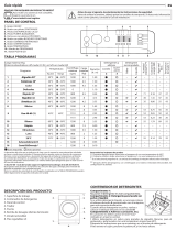 Indesit BWA 81285X W SPT N Daily Reference Guide