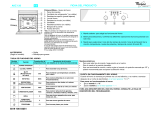 Whirlpool AKZ 126 Program Chart