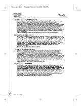 Whirlpool AKR 617 AL Program Chart