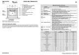 Whirlpool AKP 237/IX/07 Program Chart