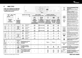 Whirlpool AWZ 2793 Program Chart